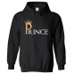 Prince With Crown Classic Kids and Adults Mens Pullover Hoodie